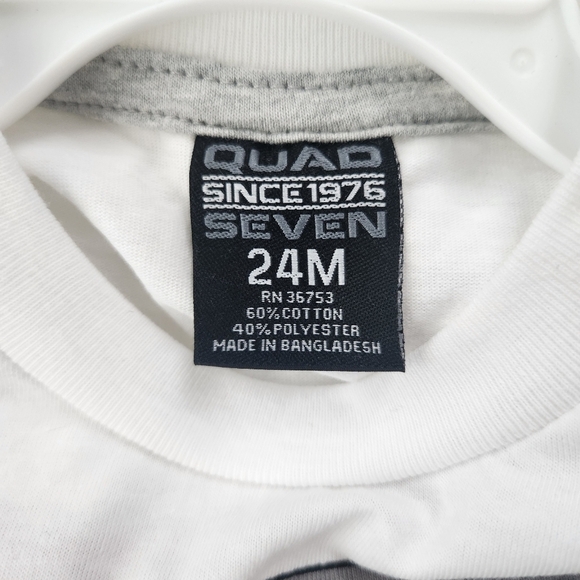 Quad Seven Baby Boys Pants Shirt set. Size 24 Months. New. - Picture 5 of 5